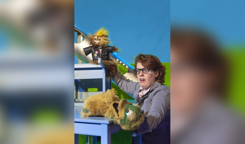 Kim van Zeben speelt 'Eendje' in het Scagon.