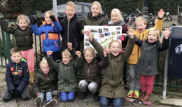 De kinderen zijn blij dat de Beleeftuin Pluto er nu echt gaat komen.