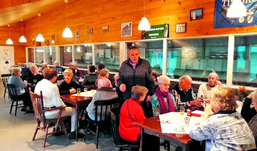 De gasten van de Zonnebloem genoten met volle teugen