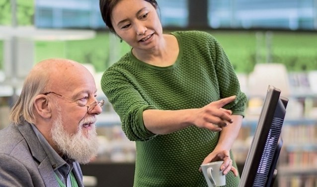 Wie hulp nodig heeft bij het invoeren van zijn belastinggegevens, kan terecht in de bibliotheek.