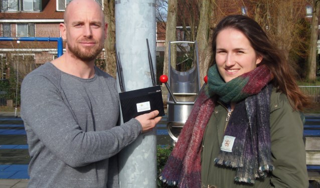 Mikai de Best en Hannah Hordijk zijn tegenstander van 5G in Zaanstad.