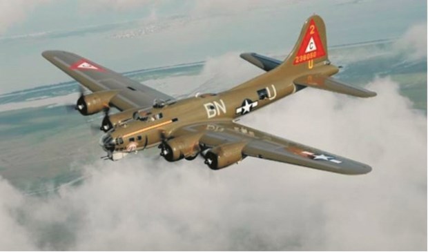 Een Amerikaanse B17-vliegtuig stortte in 1944 neer in een weiland in Uitgeest.