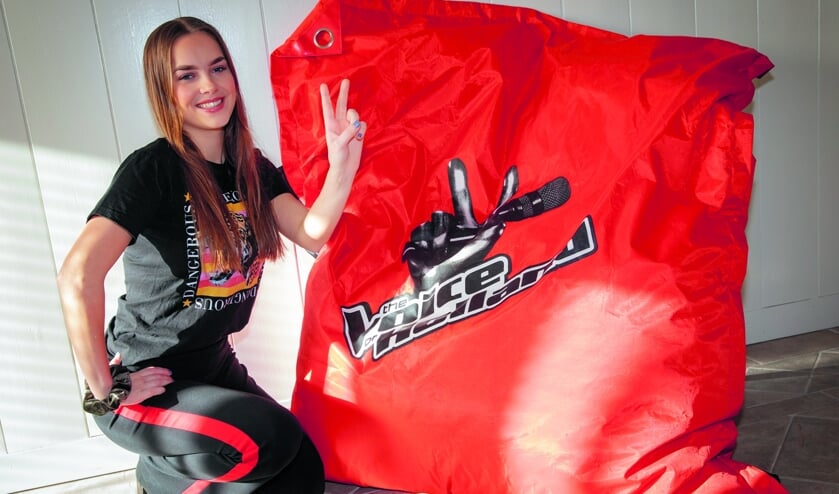 Mikki van Wijk stond afgelopen vrijdag in de eerste live show van The Voice of Holland.