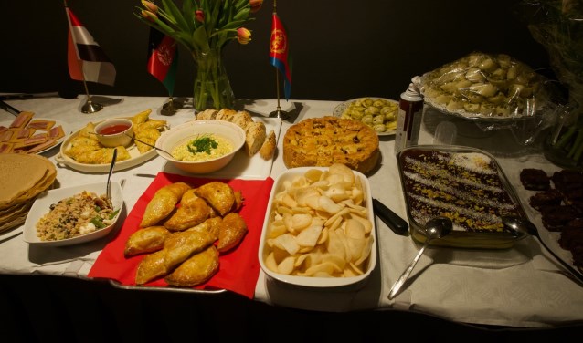 De meest exotische gerechten uit de keuken van het Midden-Oosten en Afrika werden bereid.