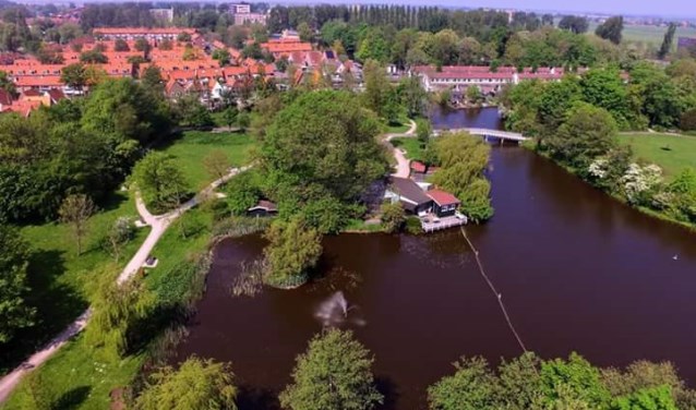 Het Agathepark wordt weer klaargemaakt voor recreatie.