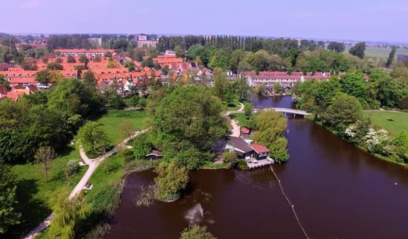 Het Agathepark wordt weer klaargemaakt voor recreatie.