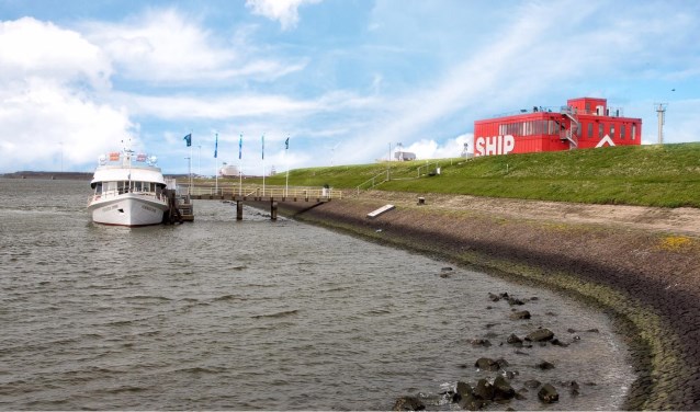 Met ingang van 1 april kunnen bezoekers met de rondvaartboot naar SHIP.