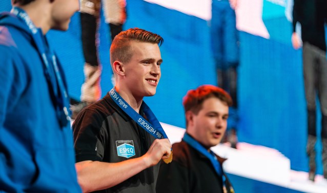 Andijker Robin Berkhout is Nederlands kampioen Skills Heroes.