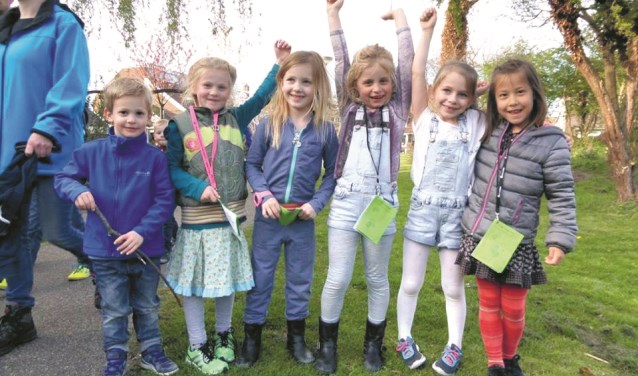 Deze kinderen hebben al een Avond4daagse gelopen.