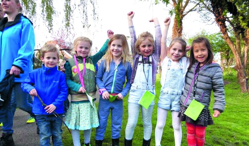 Deze kinderen hebben al een Avond4daagse gelopen.
