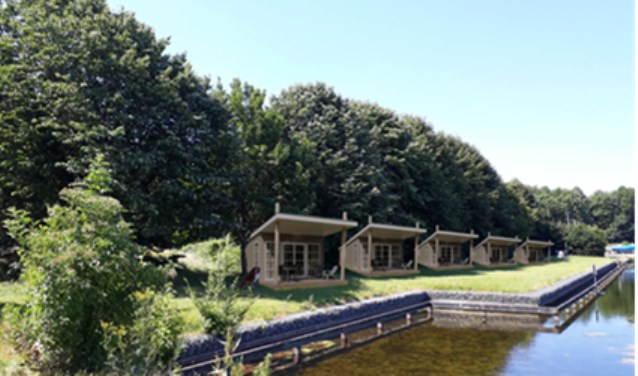Impressie van de ecolodges.