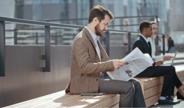 De zakenwereld blijft kiezen voor print.