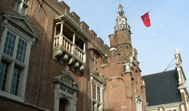 Het stadhuis van Haarlem.