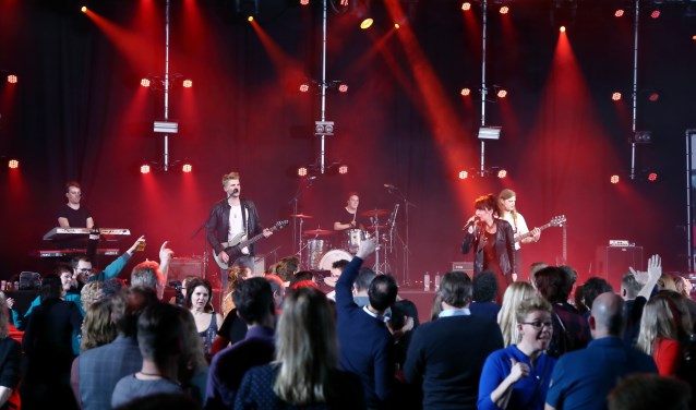 Het muziekfestival is gezellig en voor het goede doel.