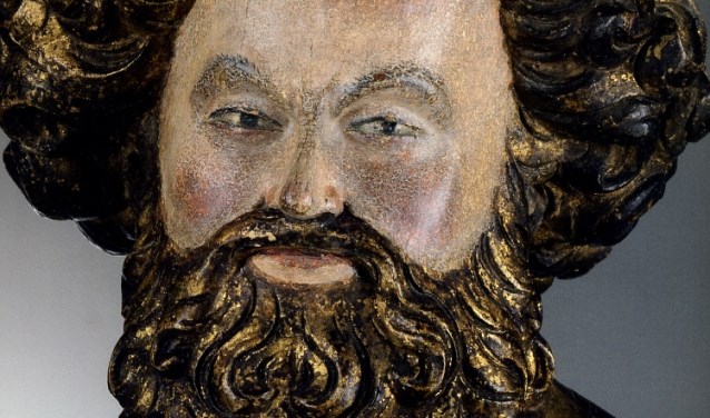 Beeld van Petrus gemaakt door Claus de Werve.