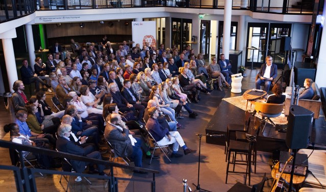 Een impressie van de ondernemerstalkshow vorig jaar.