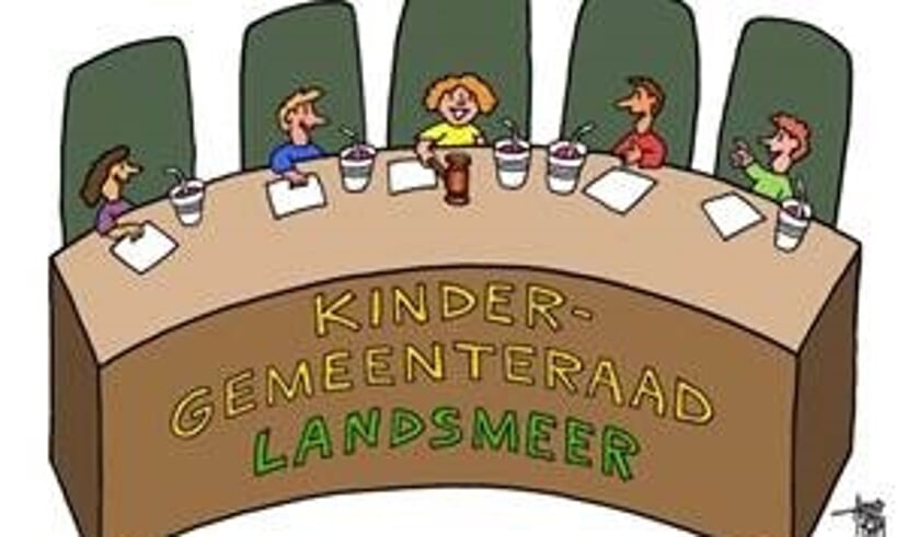 De kindergemeenteraad.
