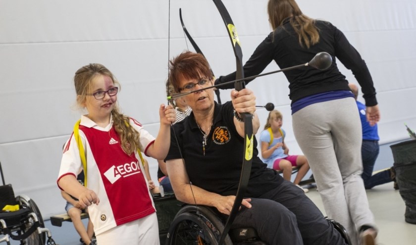 Sporten voor de jeugd in De Velst.
