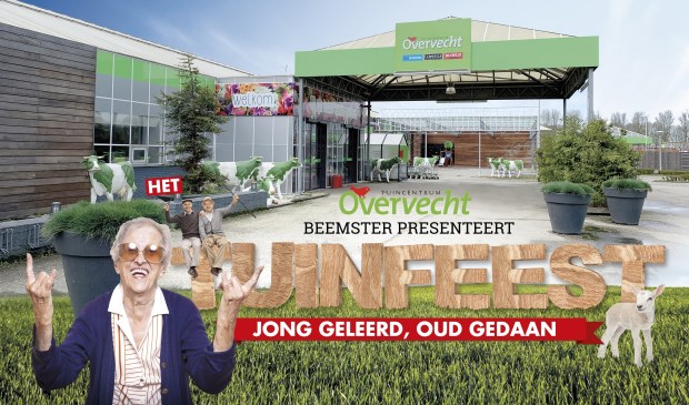 Eenzame ouderen worden tijdens feestelijke braderie in het zonnetje gezet bij Tuincentrum Overvecht Beemster.