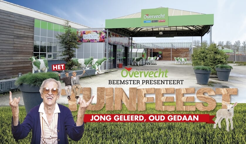 Eenzame ouderen worden tijdens feestelijke braderie in het zonnetje gezet bij Tuincentrum Overvecht Beemster.