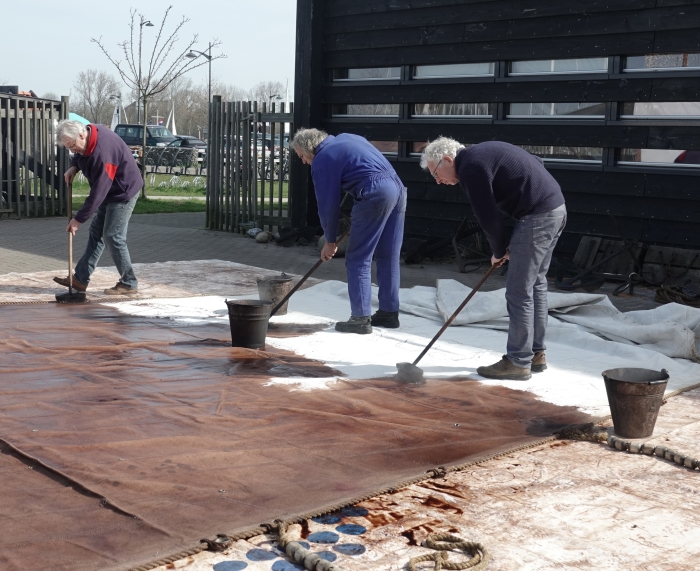 Taandag bij het Centrum Varend Erfgoed in Hoorn