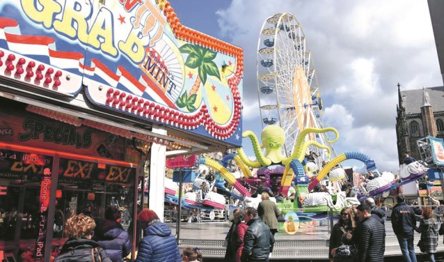 De kermis waar zoveel over te doen is.