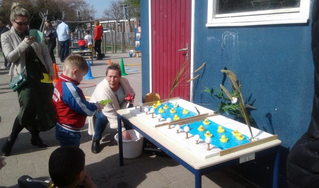 Lishainely maakte voor ZSB deze foto van het feest op de onderbouw.