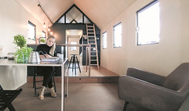 Leven in een tiny house is volgens Marjolein Jonker zo gek nog niet.