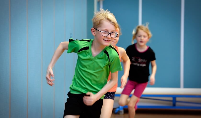Scholieren Kardinaal de Jong zijn wel héél sportief.