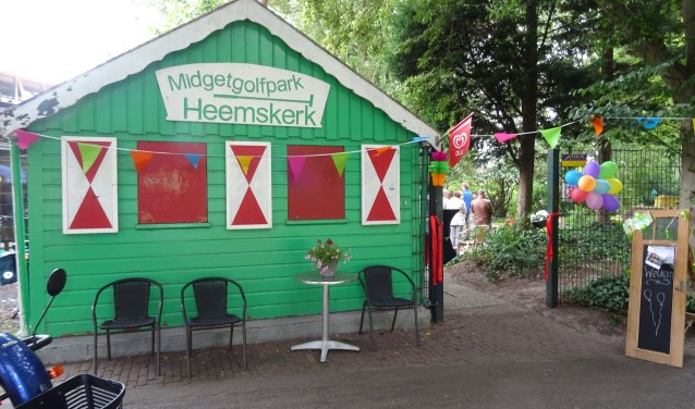 Het gaat weer beginnen bij Midgetgolfpark Heemskerk.