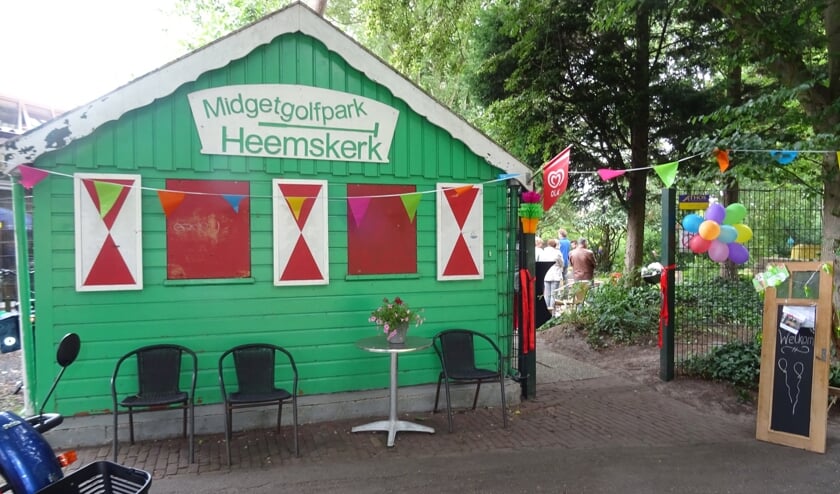 Het gaat weer beginnen bij Midgetgolfpark Heemskerk.