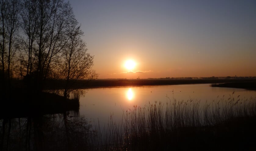 De rijzende zon.