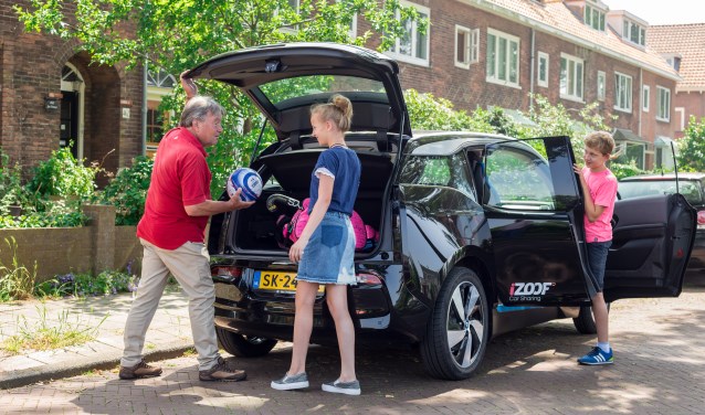 Dankzij iZoof Car Sharing is het bewonersinitiatief met Spaarnelanden een groot succes.