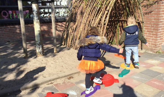 Net als op de basisscholen deden de peuters van de Kinderopvang Langedijk ook mee aan de Koningsspelen.