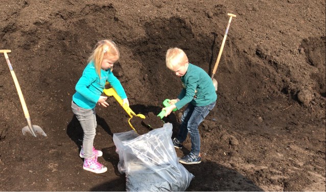 Zelfs de jongste jeugd liet zich gelden.