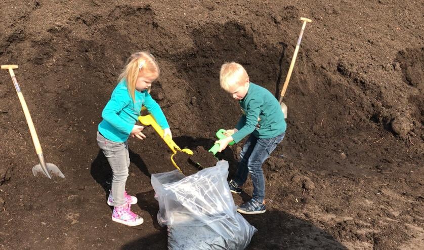 Zelfs de jongste jeugd liet zich gelden.
