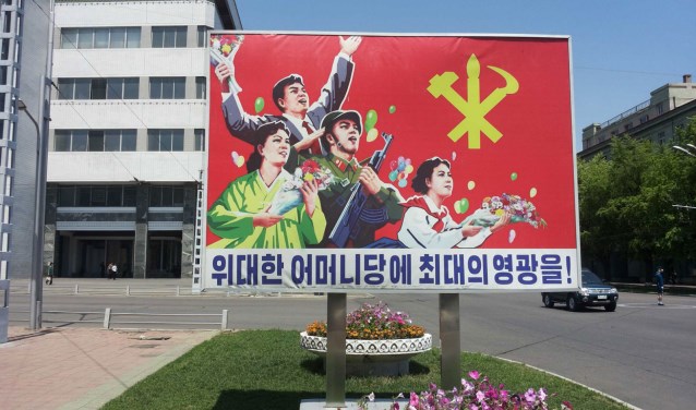Kunst in Noord-Korea.
