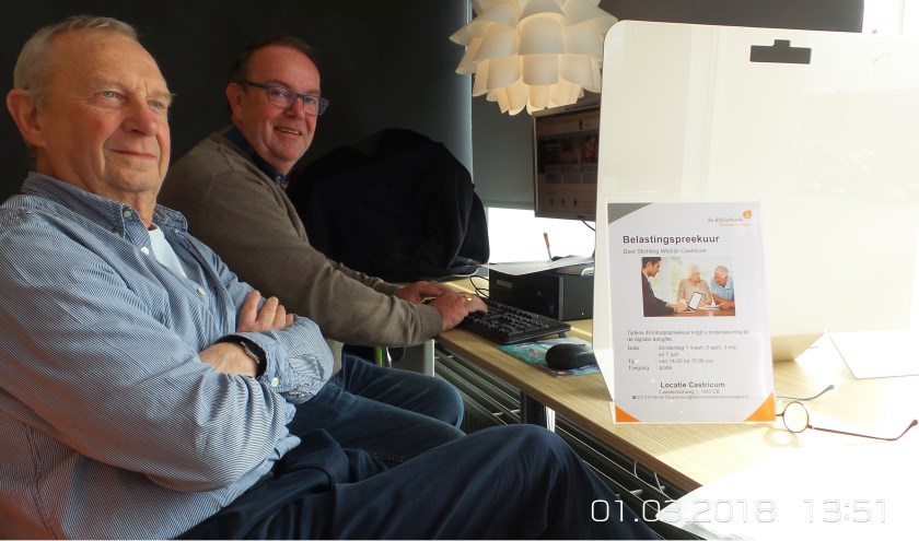 Op 25 april bieden de getrainde vrijwilligers van Welzijn Castricum nog een keer ondersteuning.