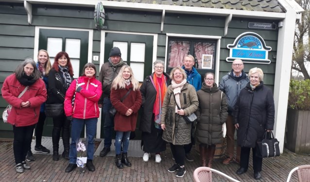 Vrijwilligers van Humanitas zijn in het zonnetje gezet.