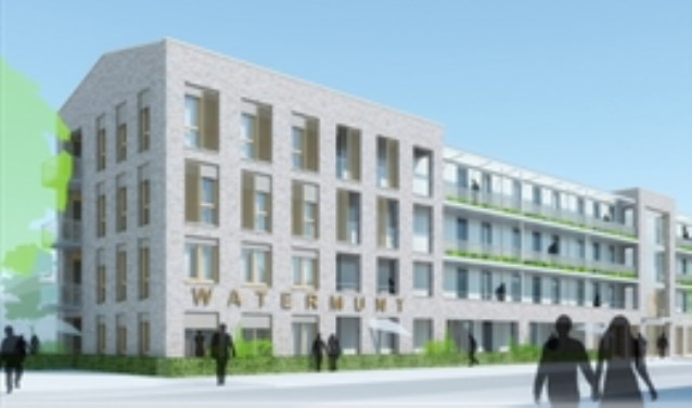 Artist Impression flats Watermuntstraat.