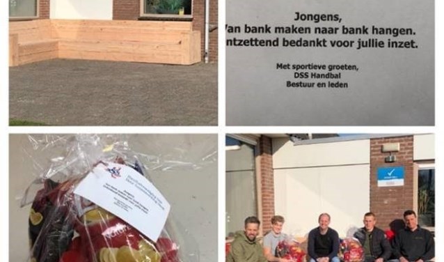 Op de combifoto rechtsonder (vlnr): Huub, Gijs, Jelle, Mack, Robert. Sven van Iersel niet op foto.