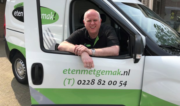 Peter Denkers levert maaltijden aan huis, nu ook in Zaanstad en Wormerland.