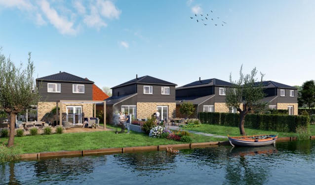 Vrijstaand wonen aan het water in De Rijp.