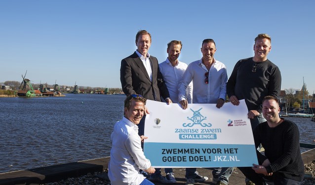 V.l.n.r. de commissie Fundraising van de Junior Kamer Zaanstreek: Thijs Aafjes, Dennis Vis, Jordy v.d. Heide, Mitch Verhoeff, Sven Joustra en Jordy Wessels. Op de foto ontbreken Jordy Jas, Özgur Kasirga, Jelle Erfmann en Terry Reinders.