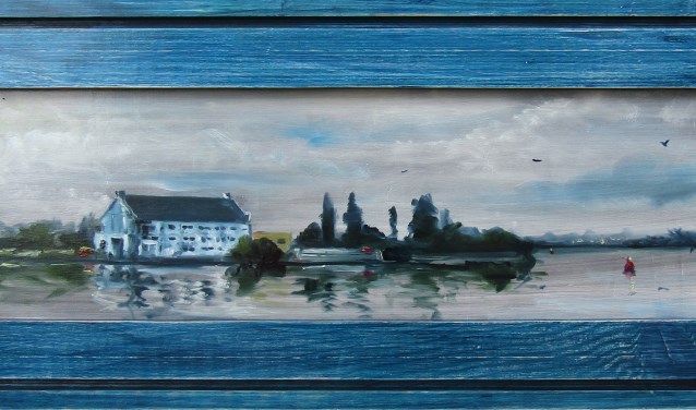 Aan de Zaan, werk van Kinga Wieczorek.