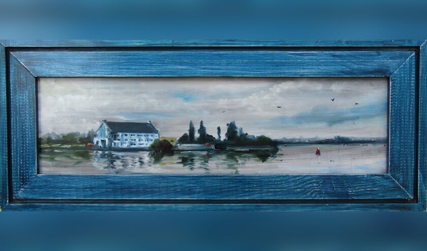 Aan de Zaan, werk van Kinga Wieczorek.