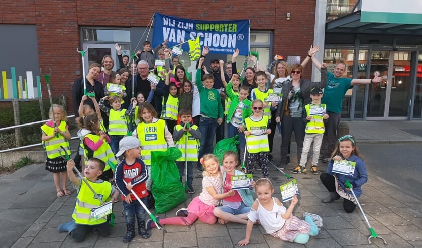 De animo om de wijk op te ruimen was opnieuw erg groot.