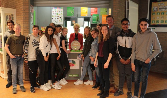 De leerlingen van het Clusius College hebben een gezonde schoolkantine.