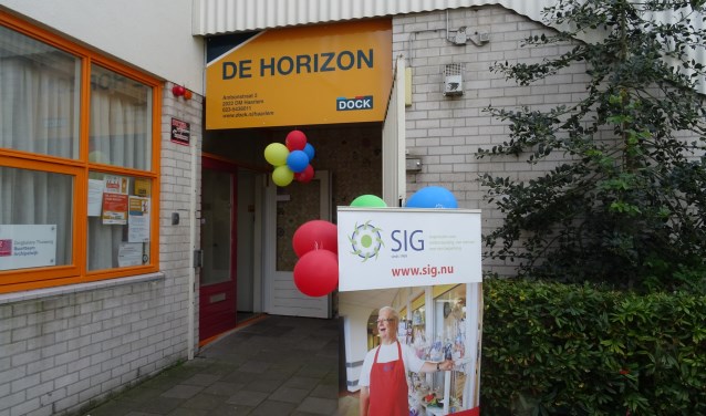 Het nieuwe kantoor in De Horizon.