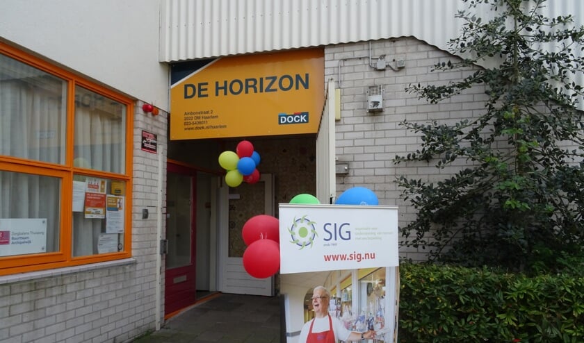 Het nieuwe kantoor in De Horizon.